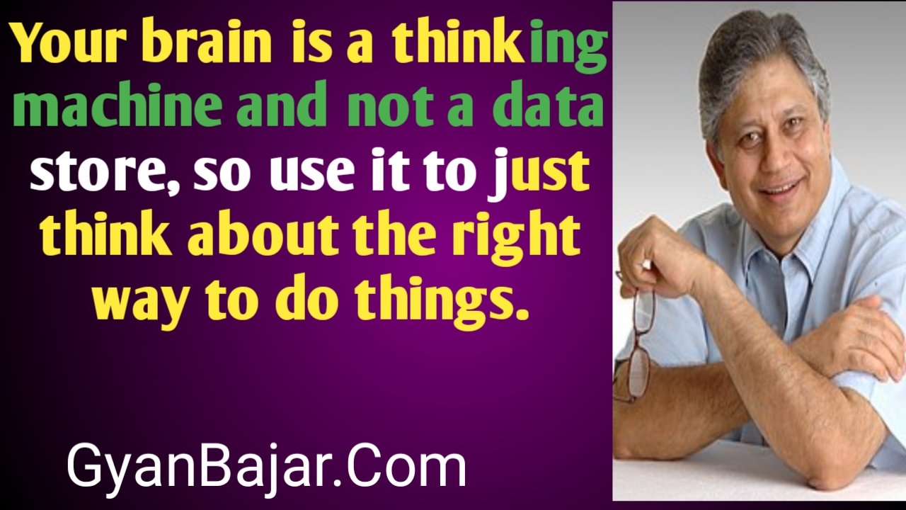 Your brain is a thinking machine and not a data store, so use it to just think about the right way to do things.